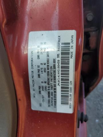 JM1BC141XV0166459 - 1997 MAZDA PROTEGE DX 橙色 照片 12