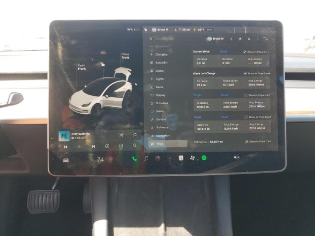 5YJ3E1EAXMF996680 - 2021 TESLA MODEL 3 Ağ foto 9