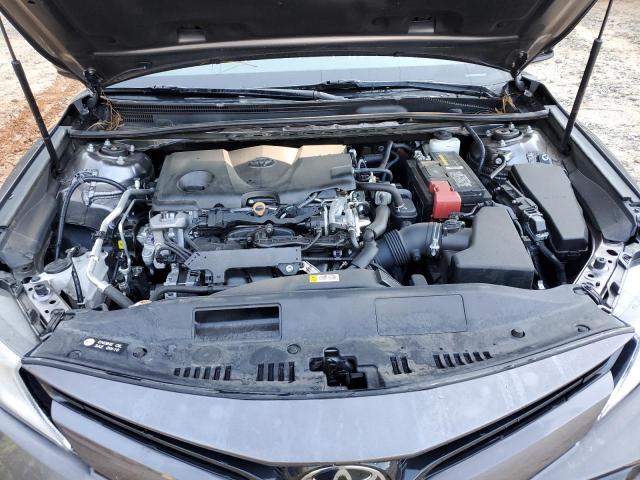 4T1B11HK6KU257284 - 2019 TOYOTA CAMRY L GRAY photo 11
