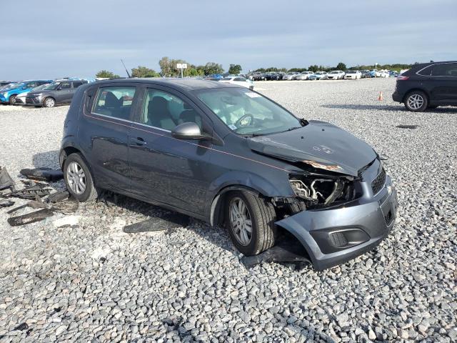 1G1JC6SB7D4124299 - 2013 CHEVROLET SONIC LT 灰色 照片 4