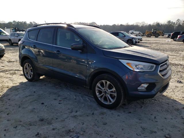 1FMCU0HD7JUB35443 - 2018 FORD ESCAPE SEL BLUE photo 4