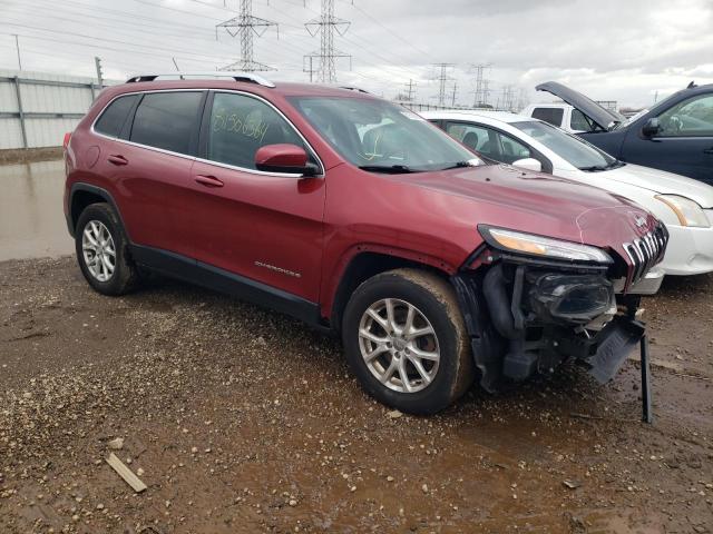 1C4PJMCS2GW133379 - 2016 JEEP CHEROKEE LATITUDE RED photo 4