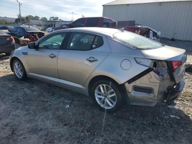 5XXGM4A72DG092481 - 2013 KIA OPTIMA LX SILVER photo 2