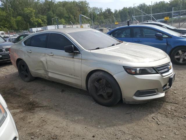 2G11Z5SL8F9287903 - 2015 CHEVROLET IMPALA LS SILVER photo 4