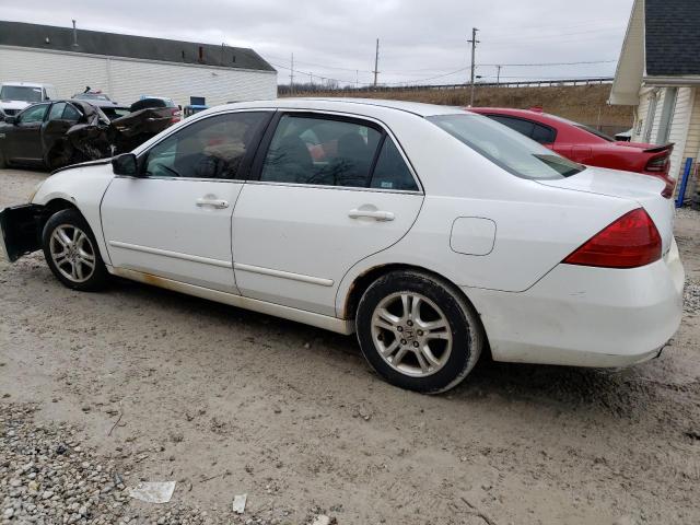 1HGCM56387A094974 - 2007 HONDA ACCORD SE WHITE photo 2