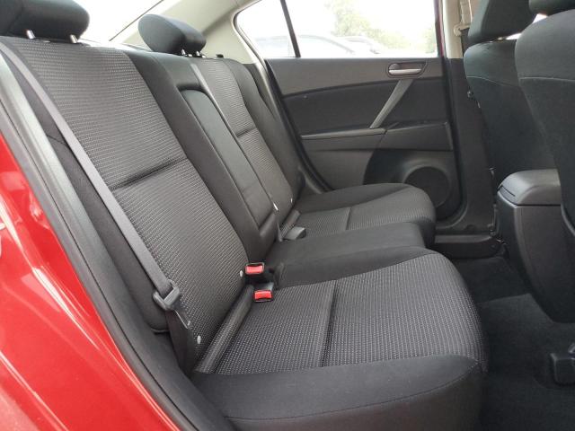 JM1BL1V79D1745499 - 2013 MAZDA 3 I Қызыл фото 10