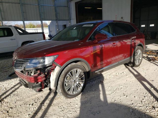 2LMPJ8LRXHBL46880 - 2017 LINCOLN MKX RESERVE Բորդո լուսանկար 1