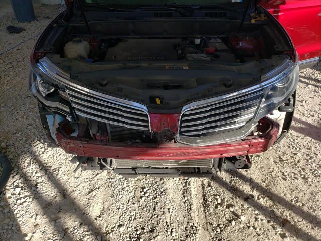 2LMPJ8LRXHBL46880 - 2017 LINCOLN MKX RESERVE Բորդո լուսանկար 12