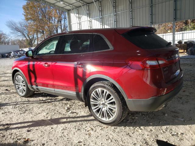 2LMPJ8LRXHBL46880 - 2017 LINCOLN MKX RESERVE Բորդո լուսանկար 2