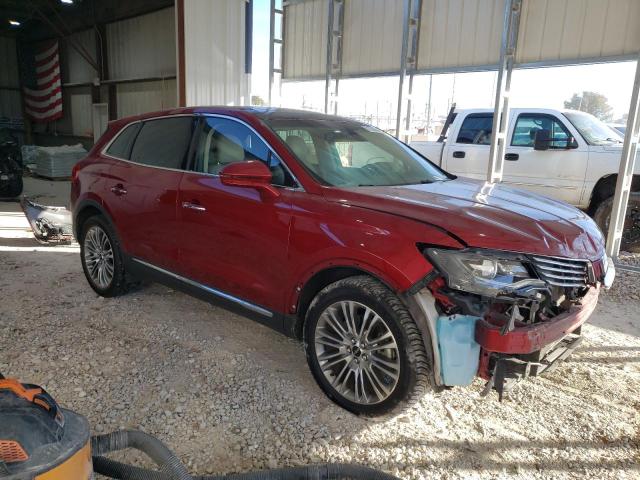 2LMPJ8LRXHBL46880 - 2017 LINCOLN MKX RESERVE Բորդո լուսանկար 4