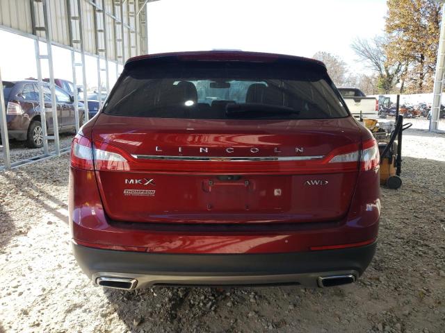 2LMPJ8LRXHBL46880 - 2017 LINCOLN MKX RESERVE Բորդո լուսանկար 6