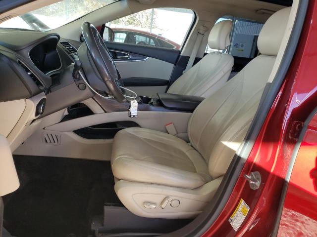 2LMPJ8LRXHBL46880 - 2017 LINCOLN MKX RESERVE Բորդո լուսանկար 7