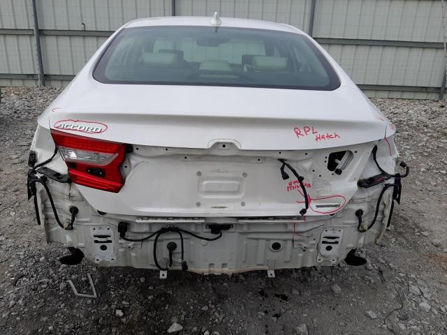 1HGCV1F97JA198146 - 2018 HONDA ACCORD TOURING WHITE photo 6