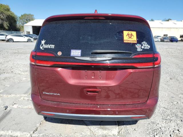 2C4RC1BG0MR507247 - 2021 CHRYSLER PACIFICA TOURING L RED photo 6