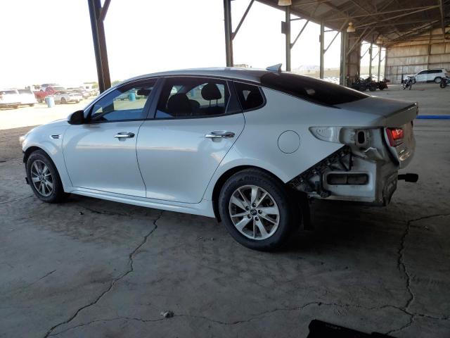 5XXGT4L32JG195442 - 2018 KIA OPTIMA LX WHITE photo 2