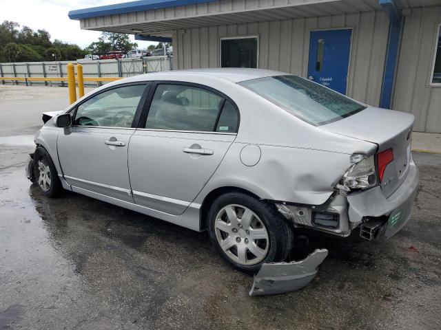 1HGFA16536L111599 - 2006 HONDA CIVIC LX SILVER photo 2