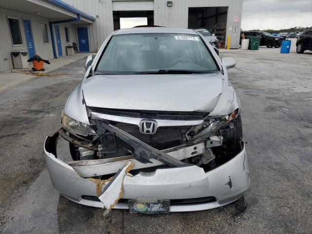 1HGFA16536L111599 - 2006 HONDA CIVIC LX SILVER photo 5