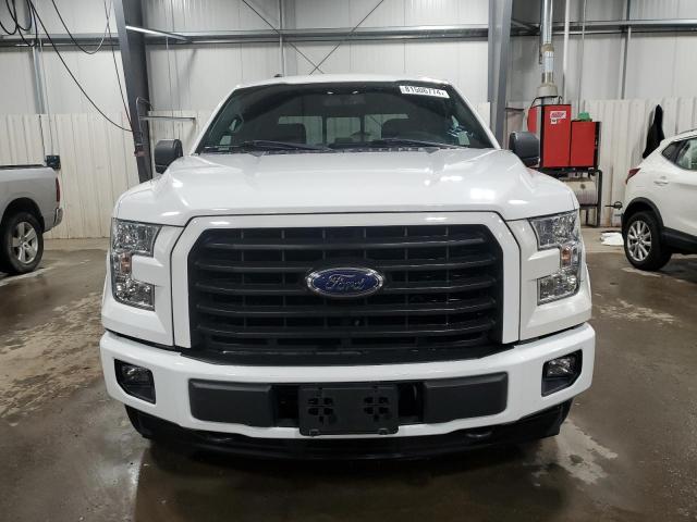 1FTEW1EG1HFB89430 - 2017 FORD F150 SUPERCREW WHITE photo 5