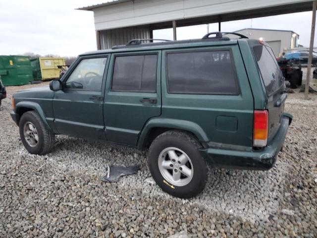 1J4FT58S0YL111219 - 2000 JEEP CHEROKEE CLASSIC GREEN photo 2