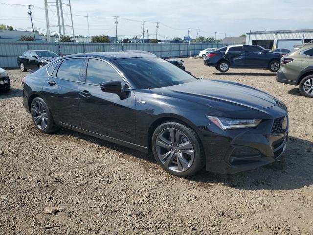 19UUB6F53NA002572 - 2022 ACURA TLX TECH A BLACK photo 4