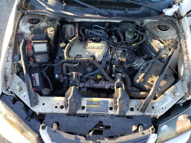 2G1WF52E659153860 - 2005 CHEVROLET IMPALA WHITE photo 11