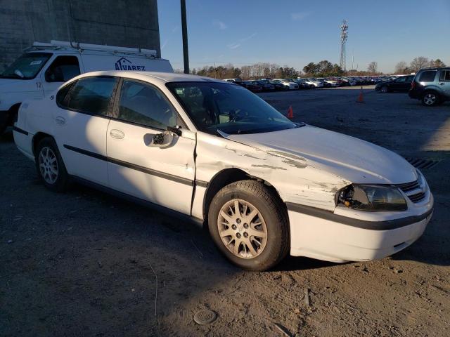 2G1WF52E659153860 - 2005 CHEVROLET IMPALA WHITE photo 4