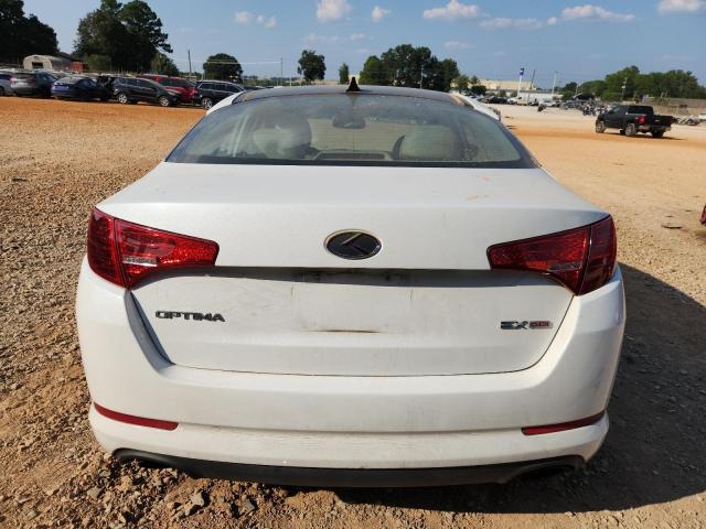 5XXGN4A72DG218190 - 2013 KIA OPTIMA EX WHITE photo 6