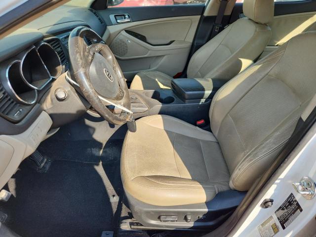 5XXGN4A72DG218190 - 2013 KIA OPTIMA EX WHITE photo 7