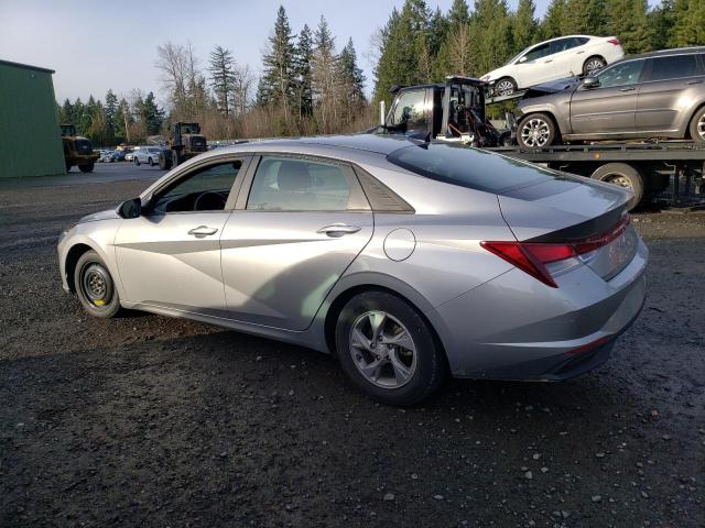 5NPLL4AG2MH053024 - 2021 HYUNDAI ELANTRA SE SILVER photo 2