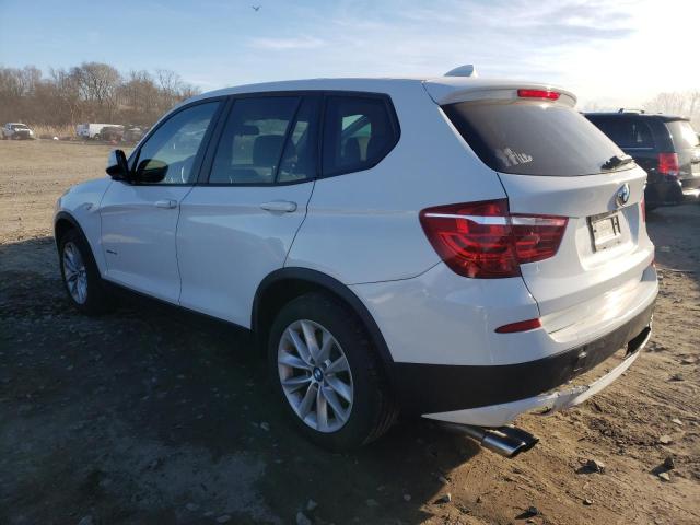 5UXWX9C51E0D36217 - 2014 BMW X3 XDRIVE28I WHITE photo 2