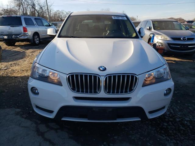 5UXWX9C51E0D36217 - 2014 BMW X3 XDRIVE28I WHITE photo 5