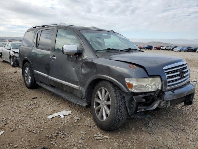 5N3AA08D28N908816 - 2008 INFINITI QX56 GRAY photo 4