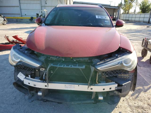 ZASFAKPN4J7B82256 - 2018 ALFA ROMEO STELVIO SPORT Rot Foto 5