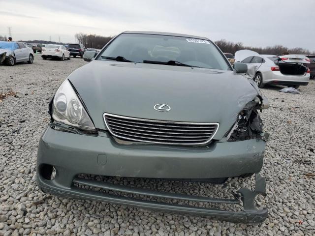 JTHBA30G855059939 - 2005 LEXUS ES 330 GREEN photo 5