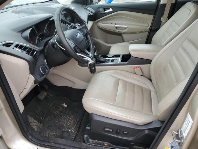 1FMCU9JD1HUD75645 - 2017 FORD ESCAPE TITANIUM ბეჟი ფოტო 7