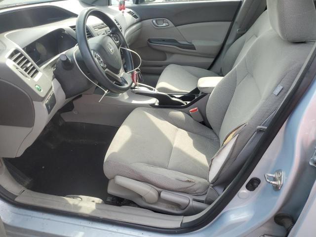 19XFB2F57CE013293 - 2012 HONDA CIVIC LX SILVER photo 7
