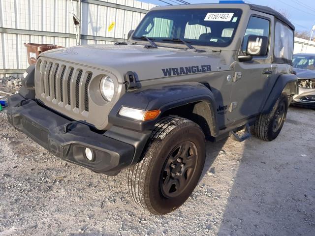 1C4GJXAN5MW771197 - 2021 JEEP WRANGLER SPORT GRAY photo 1