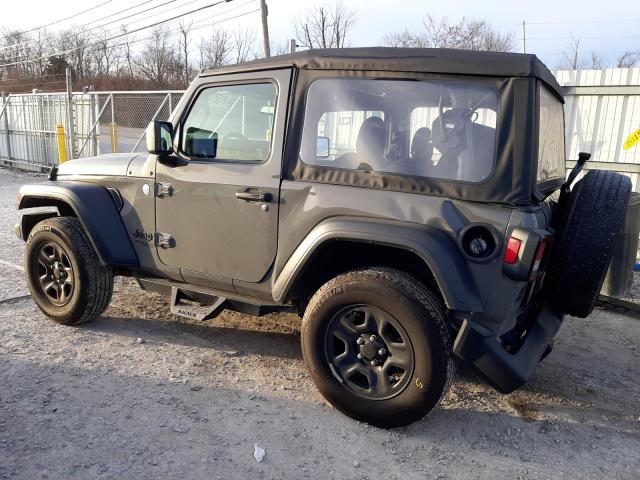 1C4GJXAN5MW771197 - 2021 JEEP WRANGLER SPORT GRAY photo 2