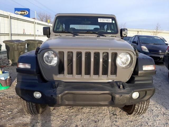 1C4GJXAN5MW771197 - 2021 JEEP WRANGLER SPORT GRAY photo 5