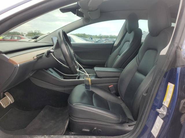 5YJ3E1EB1KF231153 - 2019 TESLA MODEL 3 Կապույտ լուսանկար 7