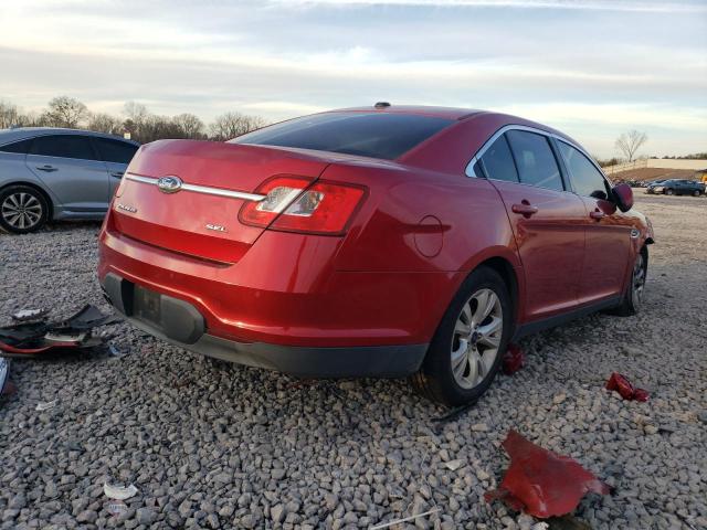 1FAHP2EW0CG142230 - 2012 FORD TAURUS SEL RED photo 3