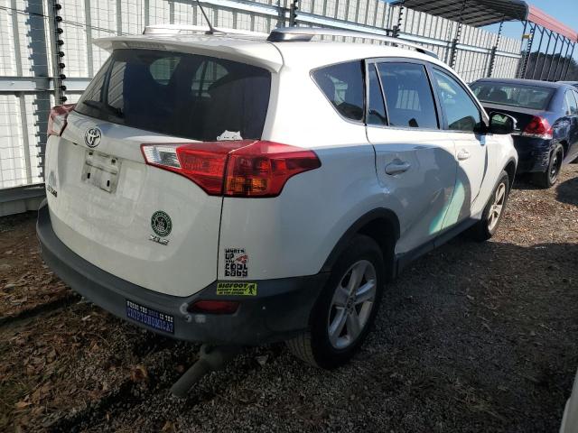 JTMWFREV5FD053733 - 2015 TOYOTA RAV4 XLE WHITE photo 3