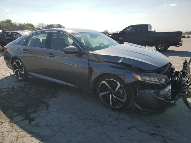 1HGCV1F3XKA004254 - 2019 HONDA ACCORD SPORT Gri fotoğraf 4