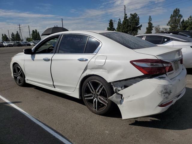 1HGCR2F51GA019714 - 2016 HONDA ACCORD SPORT WHITE photo 2