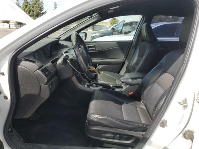 1HGCR2F51GA019714 - 2016 HONDA ACCORD SPORT WHITE photo 7