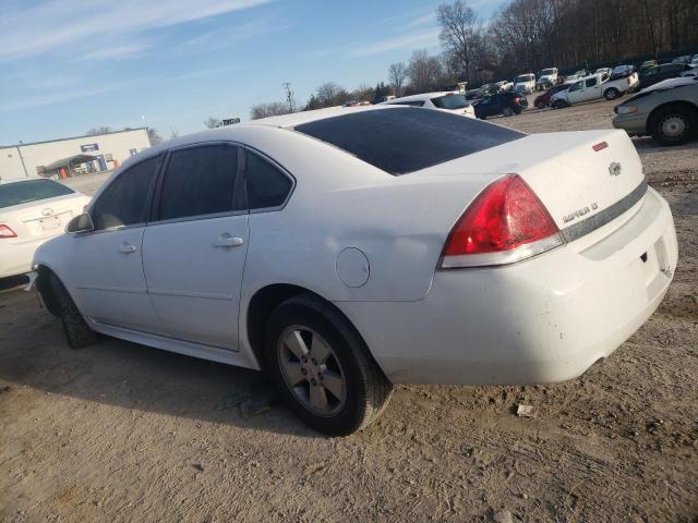 2G1WG5EK5B1221588 - 2011 CHEVROLET IMPALA LT WHITE photo 2