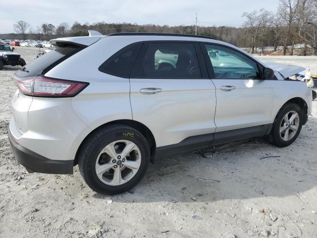 2FMPK3G91GBB76641 - 2016 FORD EDGE SE SILVER photo 3