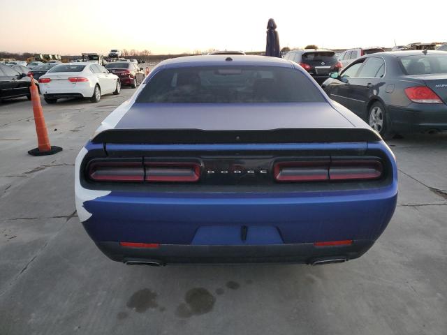 2C3CDZAGXKH687590 - 2019 DODGE CHALLENGER SXT BLUE photo 6