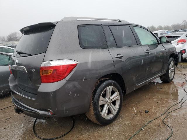 JTEES43A092117876 - 2009 TOYOTA HIGHLANDER SPORT GRAY photo 3