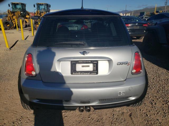 WMWRE33556TJ48635 - 2006 MINI COOPER S GRAY photo 6